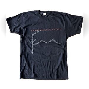 Vintage 1987 Fleetwood Mac Concert T-Shirt Black sz.L *Canadian version*